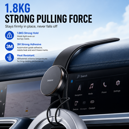 ✨ Premium 360° Magnetic Car Phone Mount 🚗📱