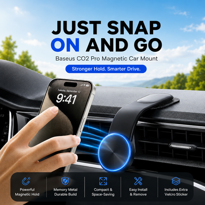 ✨ Premium 360° Magnetic Car Phone Mount 🚗📱